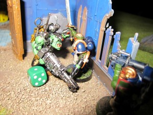 Mano a greenskin as the two Patrol Leaders finally clash!