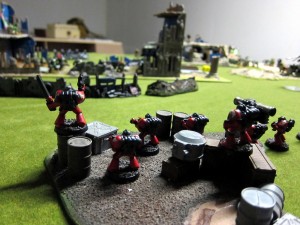 Squad Goliant readies themselves for war.  They're going to need it..