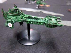 Steve Smith's converted Space Marine Battle Barge.