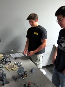 Rob is slightly stunned at actually coming across a Tau opponent.